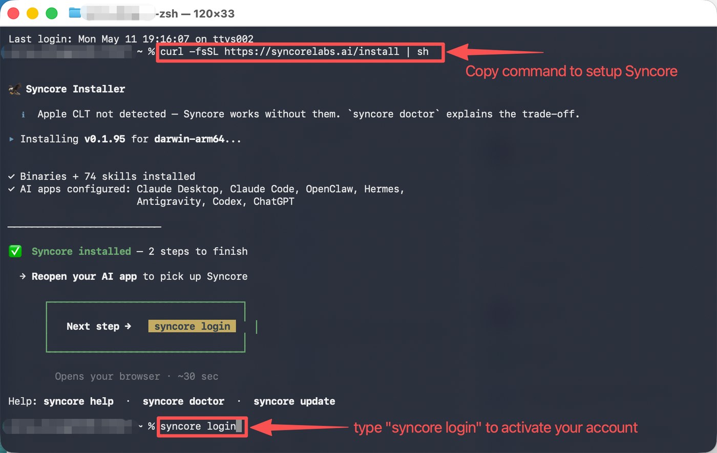 Terminal showing successful TradeLoop install with tradeloop login command highlighted